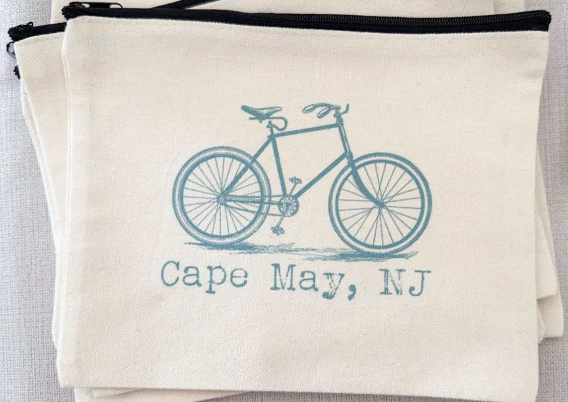 Cape May Cruiser Zipper Pouch