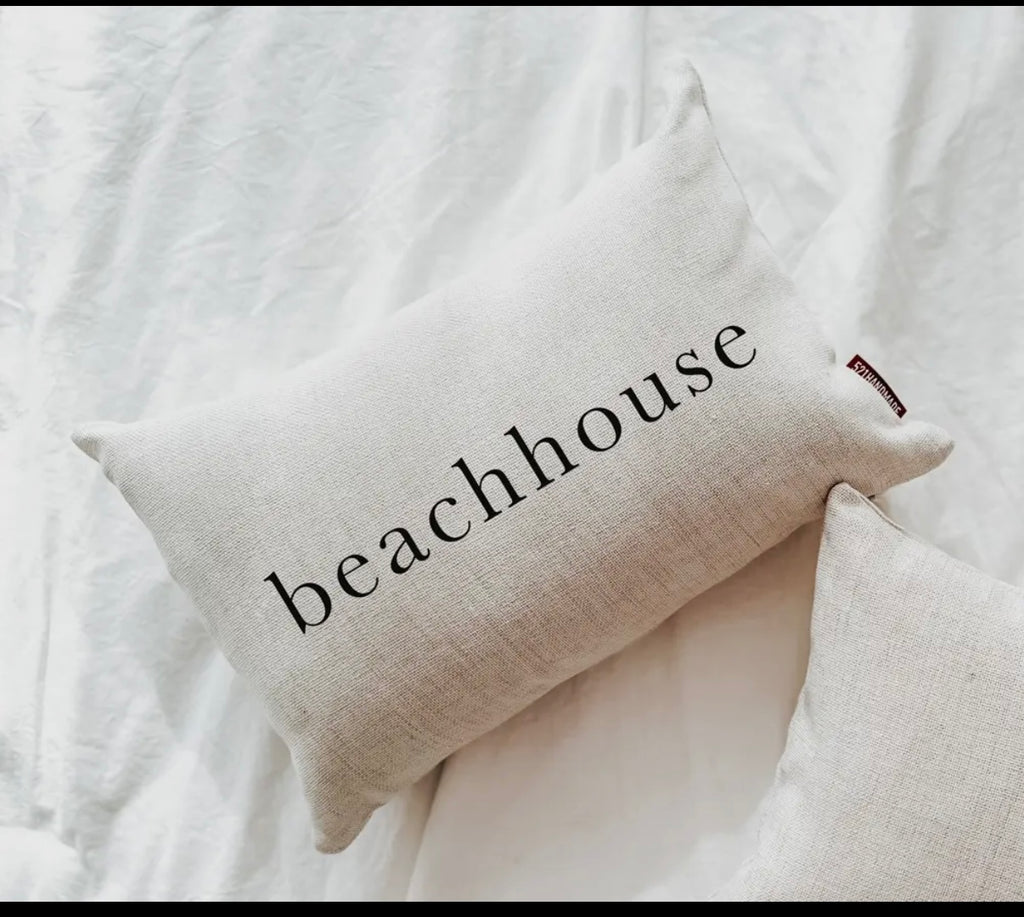 Custom Black and Neutral Pillows