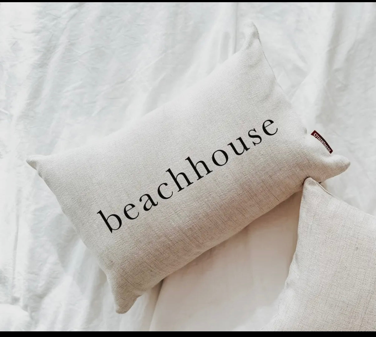 Custom Black and Neutral Pillows