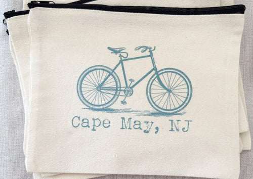 Cape May Cruiser Zipper Pouch